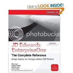  JD Edwards EnterpriseOne: The Complete Reference