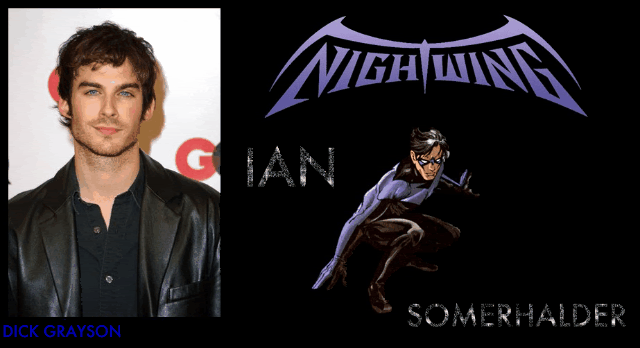IAN SOMERHALDER NIGHTWING DICK GRAYSON WARNER BROS VAMPIRE DIARIES