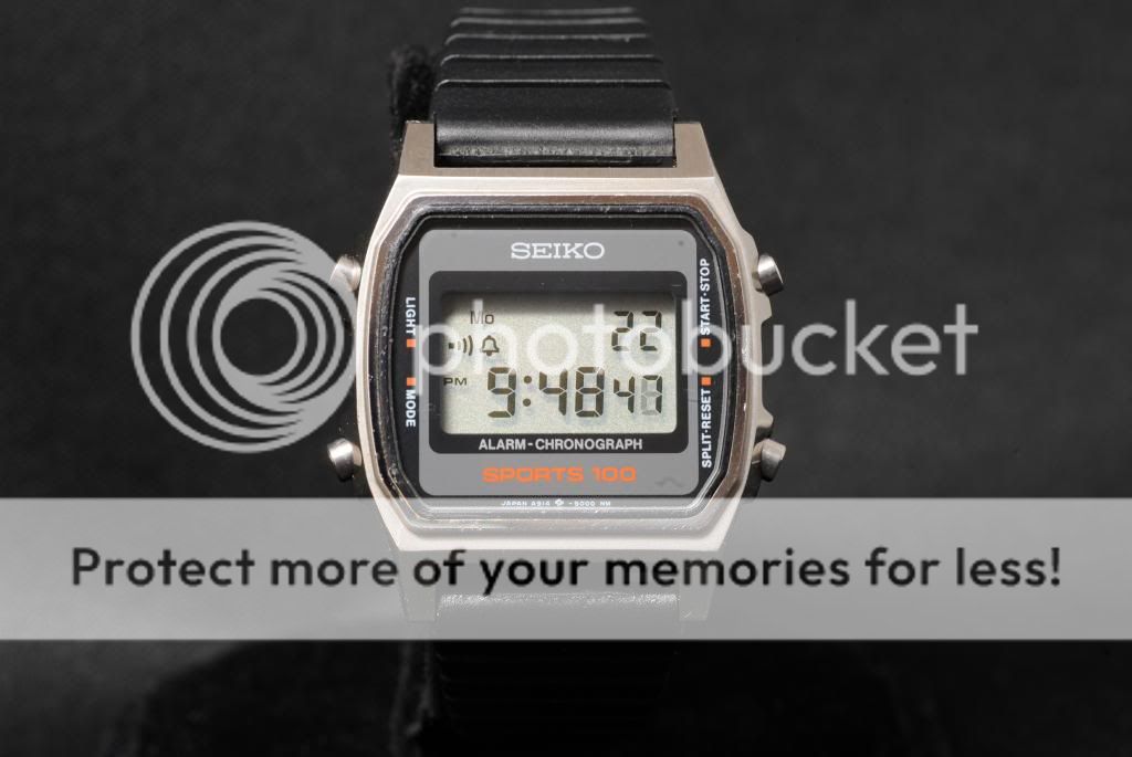 Seiko Sports 100 A9145000 LCD Circa 1984