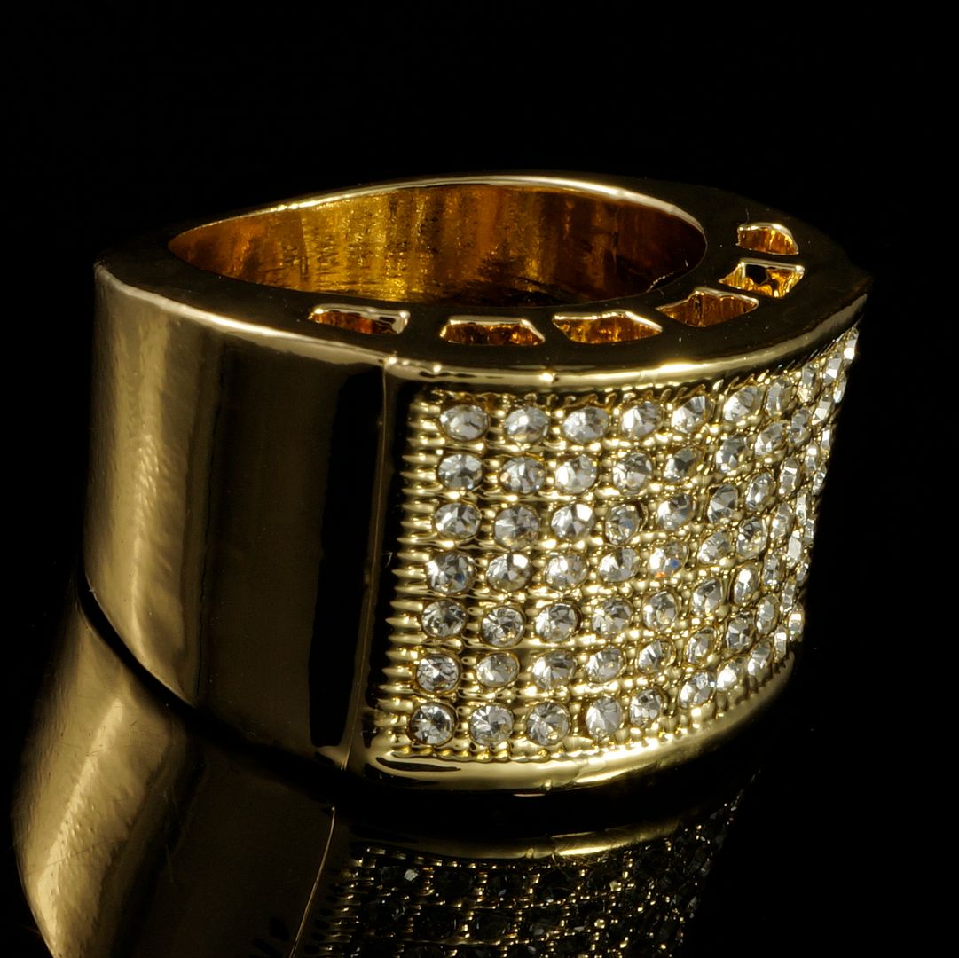 ... Band Micropave CZ AAA Crystal Men's Hip Hop Bling Iced Out Pinky Ring ... Band Micropave CZ AAA Crystal Men's Hip Hop Bling Iced Out Pinky Ring