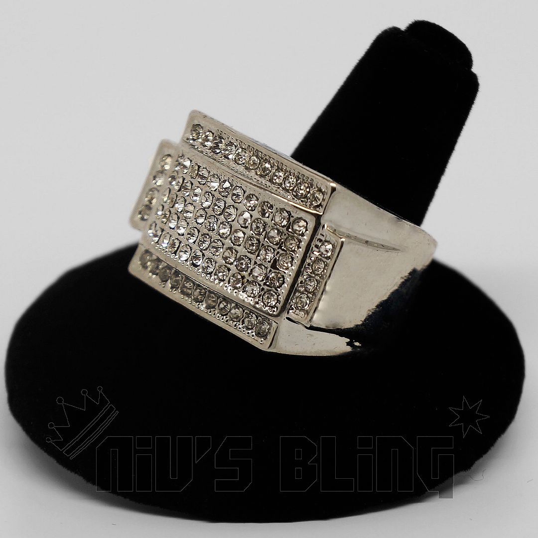 ... CZ AAA Crystal Men's Hip Hop Bling Iced Out Pinky Ring | eBay ... CZ AAA Crystal Men's Hip Hop Bling Iced Out Pinky Ring | eBay