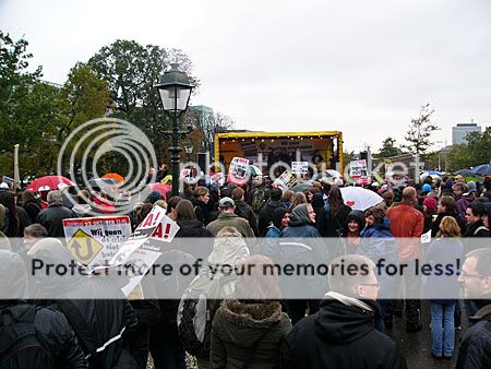 Ondanks het weer toch behoorlijk druk