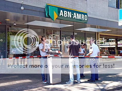 Poging tot overval ABN-Amro bank Den Haag
