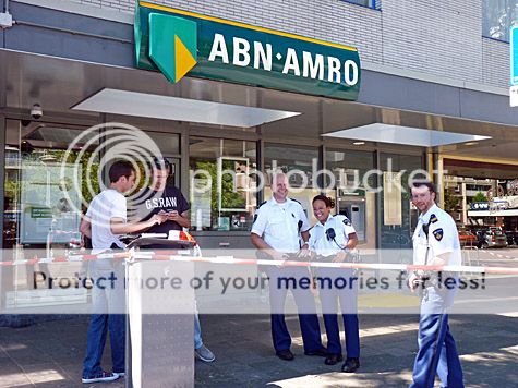 Poging tot overval ABN-Amro bank Den Haag