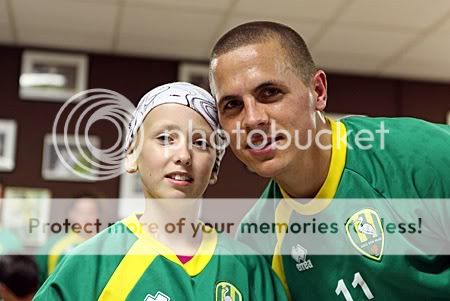 Wesley Verhoek ambassadeur Stichting Demi Hope