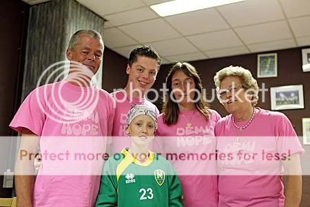 Demi met haar familie