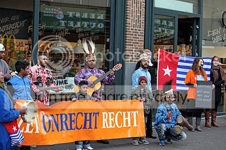 Landelijke campagne Lush voor eerlijk referendum West Papoea