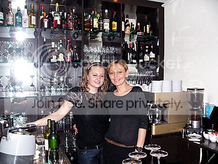 Lieve mensen in restaurant Alexander