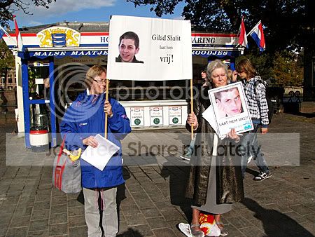 Handtekeningenactie voor Gilad Shalit