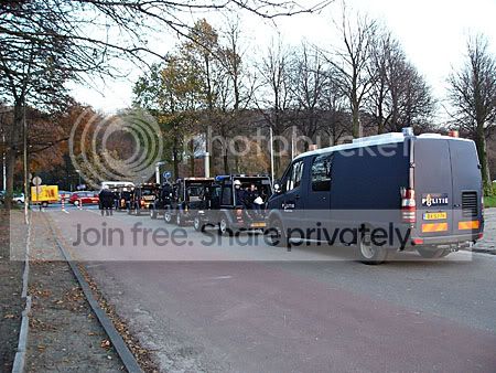 Veel politie en ME op de been na demonstratie NJN Den Haag