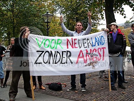 Actievoerders voor Tweede Kamer vóór aanvang fractievergadering CDA