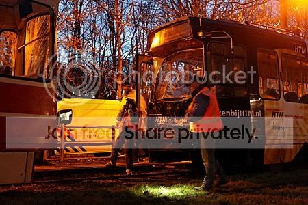 Trambotsing Scheveningseweg Den Haag