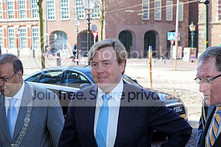 Prins Willem-Alexander houdt toespraak bij Waterschapsdag 2012 Den Haag