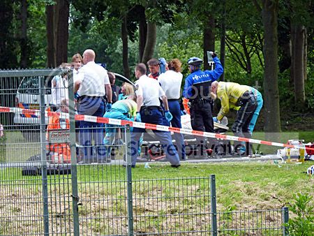 Kind te water in De Uithof Den Haag