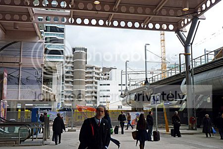 blik vanuit de stationshal