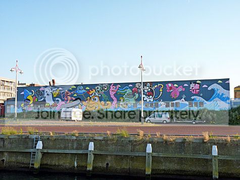 Grootste graffitimuurschildering van Den Haag