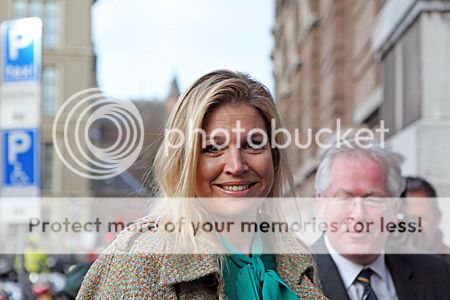 Prinses Máxima aanwezig bij 'TOP Talent Ontbijt' in Den Haag