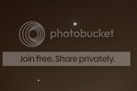 Samenstand van Venus en Jupiter