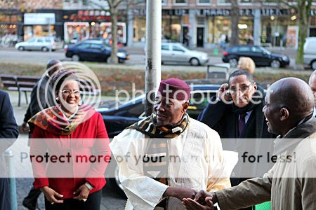 President Mali en zijn vrouw
