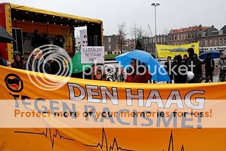 demonstratie tegen rascisme