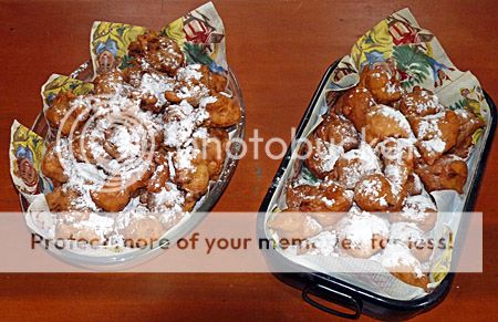 oliebollen staan klaar