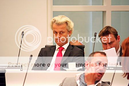 strenge beveiliging door aanwezigheid Wilders