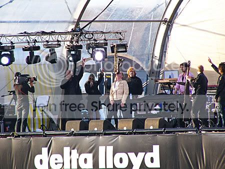 Hans Dulfer laat de sax op het puntje van zijn neus balanceren