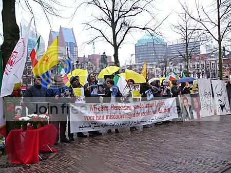 demonstratie op Plein in 2010