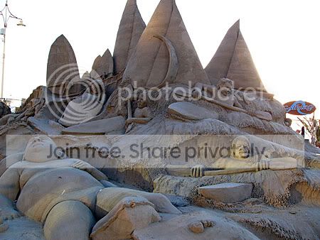 Zandsculpturen in Scheveningen